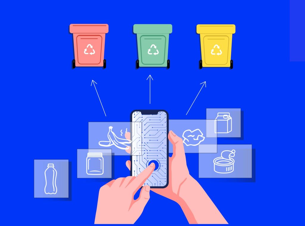 Waste classifier app