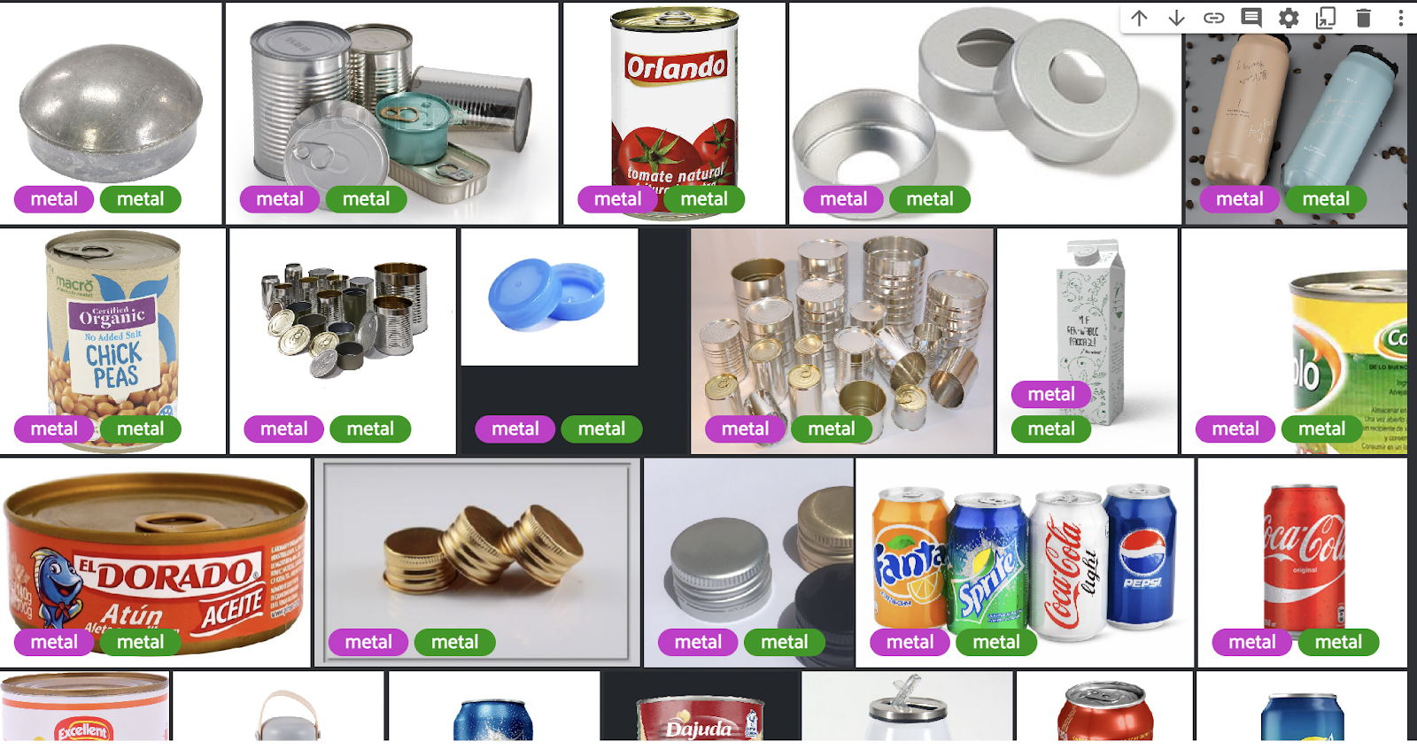 Waste classification examples