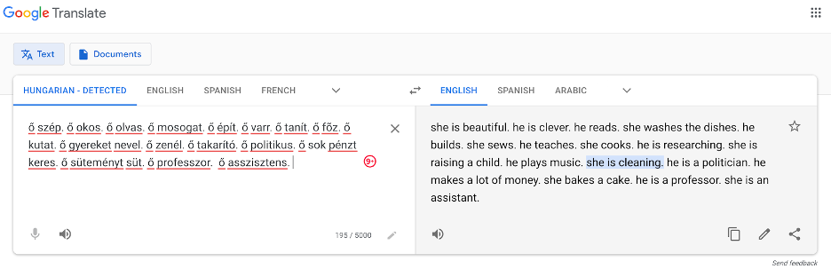 Google translate