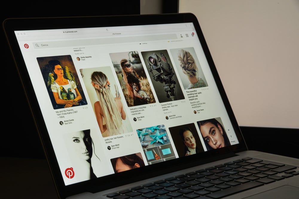 Pinterest website