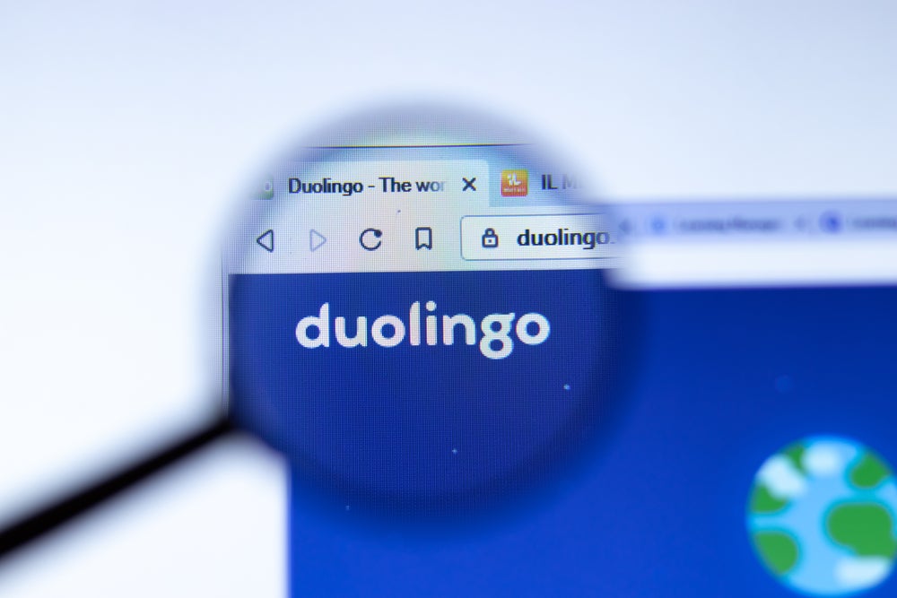 Duolingo website