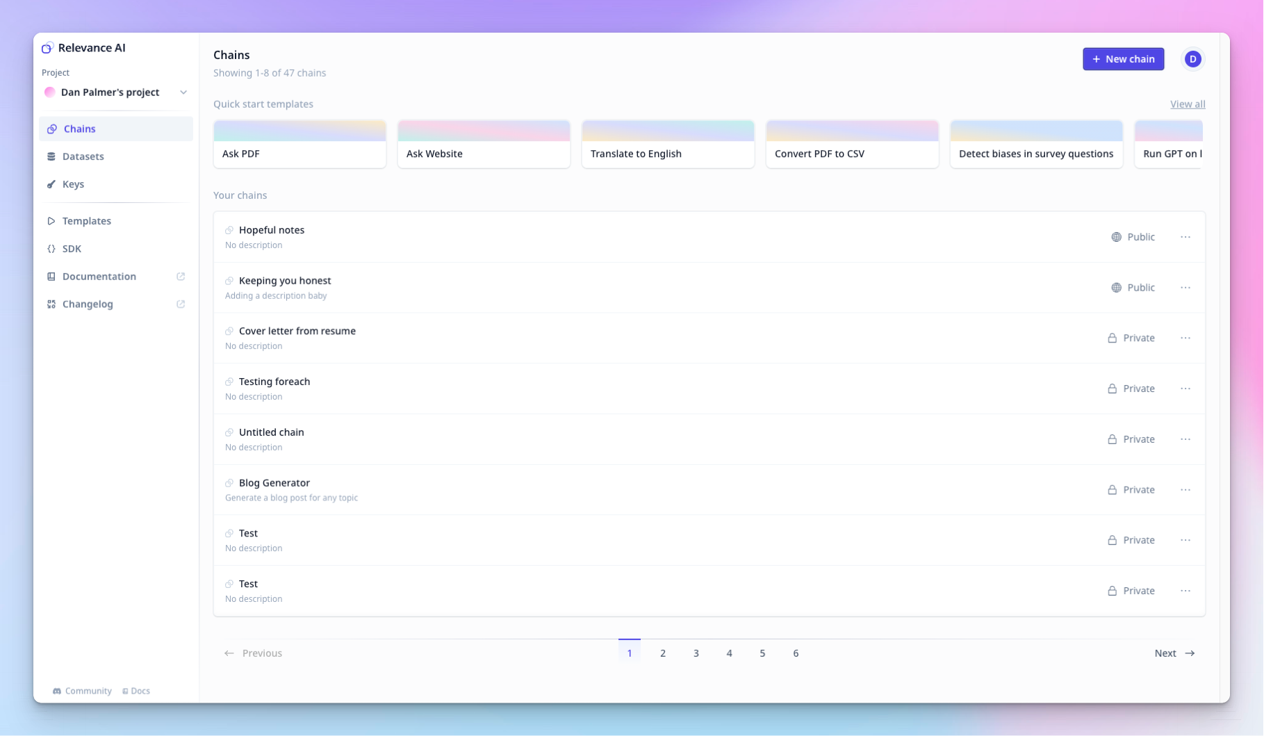 Changelog | Relevance AI