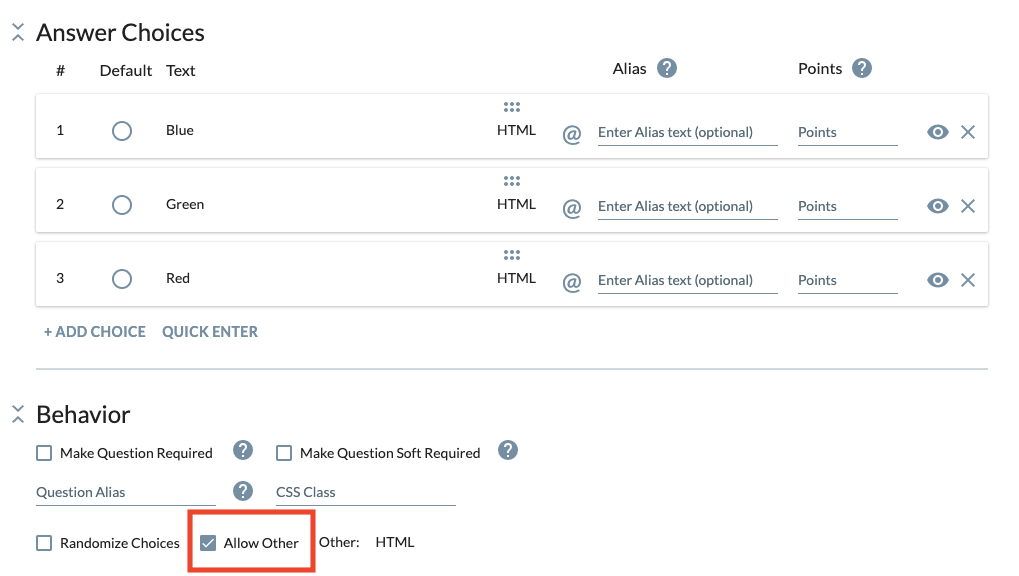 Radio Button Question Type Deep Dive