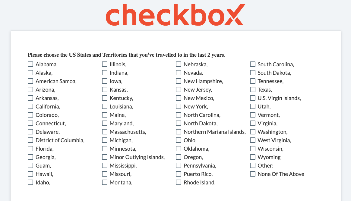 Checkboxes Question Type Deep Dive
