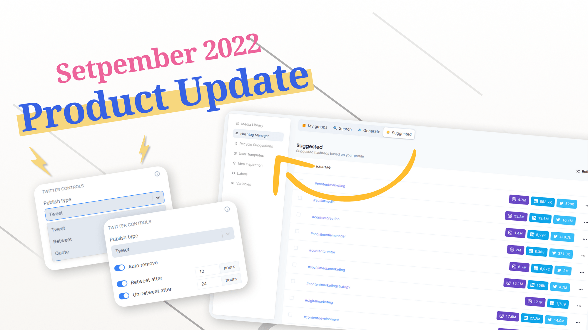 Product Update, September 2022 New Features & Improvements FeedHive