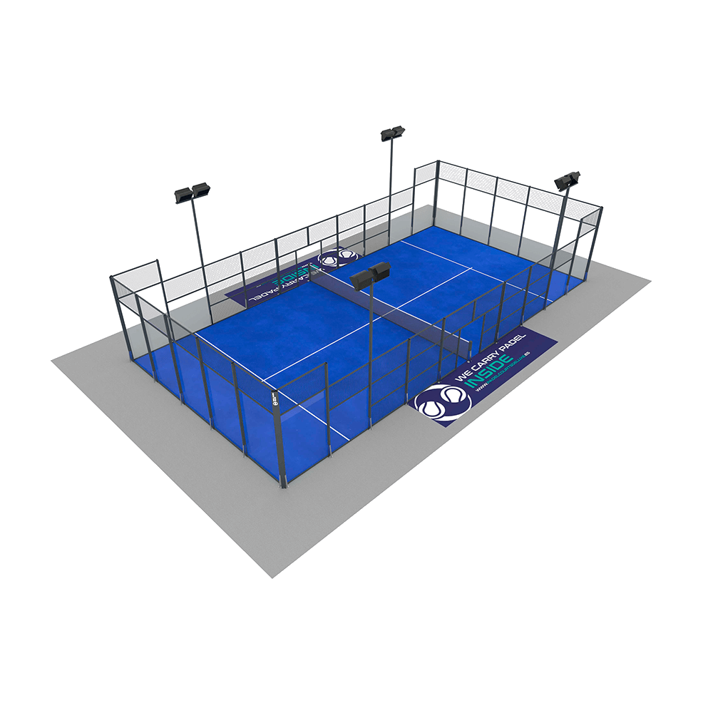Hexa Padel Premium Range of Padel Courts