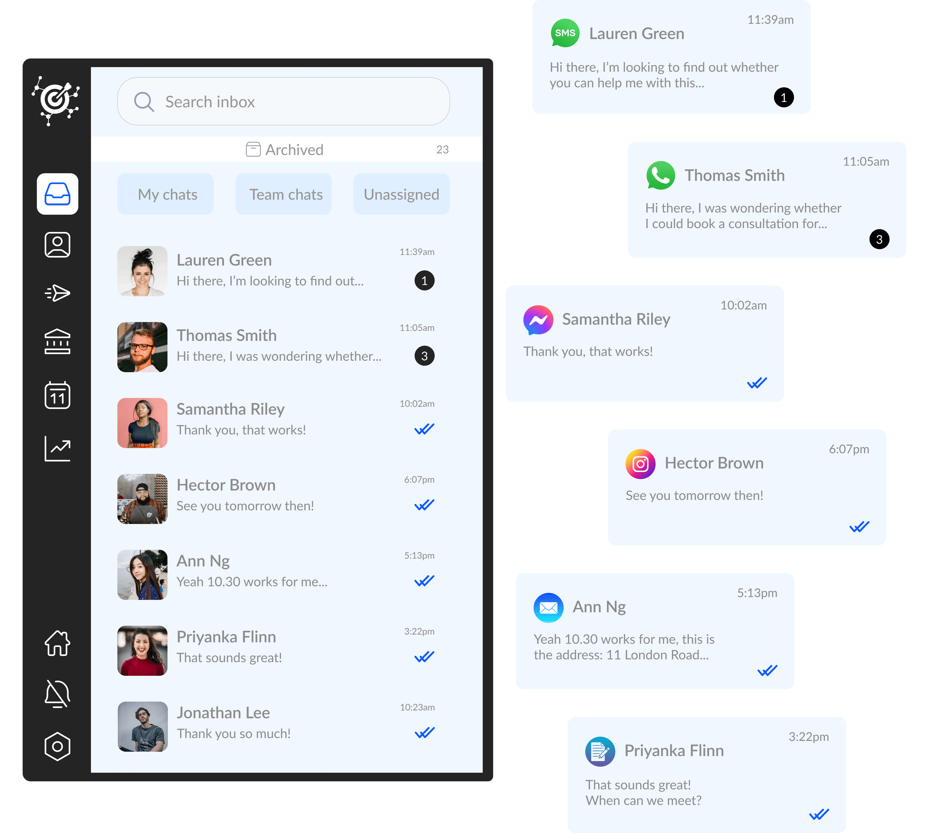 Inbox fuzey
