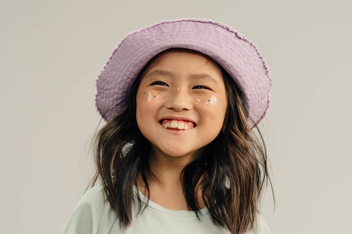Photo of a smiling child.