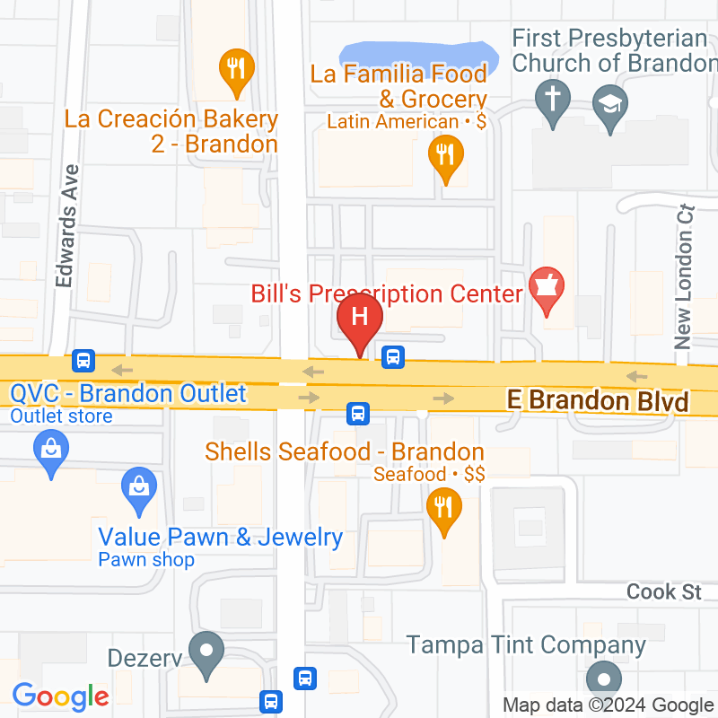 Brandon East Dialysis - 114 E Brandon Blvd
