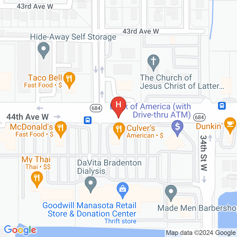 Bradenton Dialysis - 3501 Cortez Rd W Ste 104