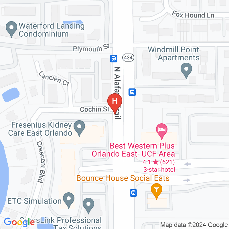 Fresenius Medical Care of East Orlando - 2200 N Alafaya Trl Ste 600