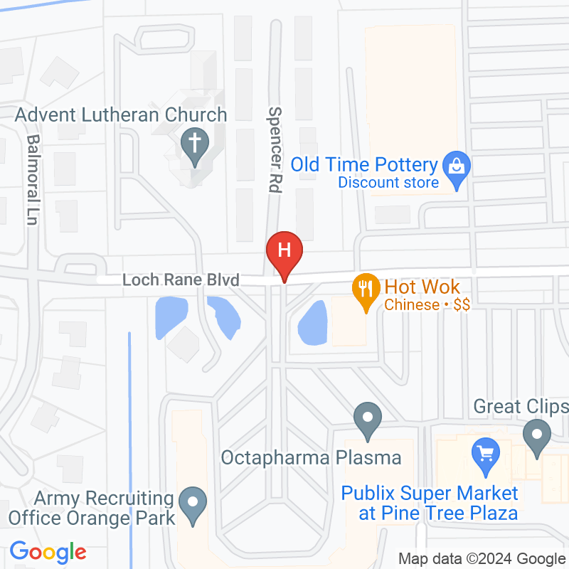 Northeast Florida Dialysis Center - 2141 Loch Rane Blvd Ste 115