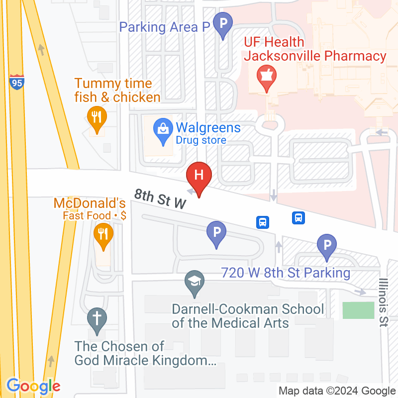 Uf Health Dialysis Center - Jacksonville - 655 W 8th St