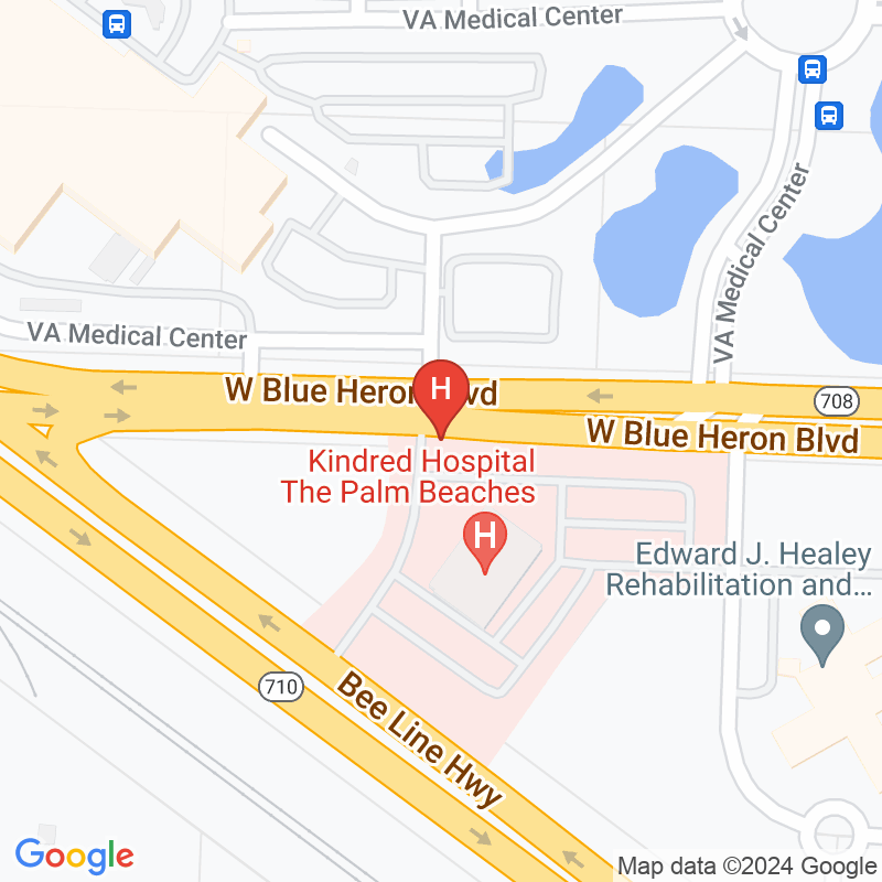 Kindred Hospital the Palm Beaches - 5555 W Blue Heron Blvd
