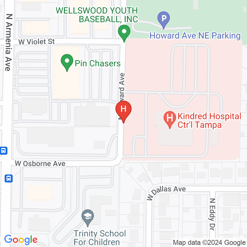 Kindred Hospital-Central Tampa - 4801 N Howard Ave