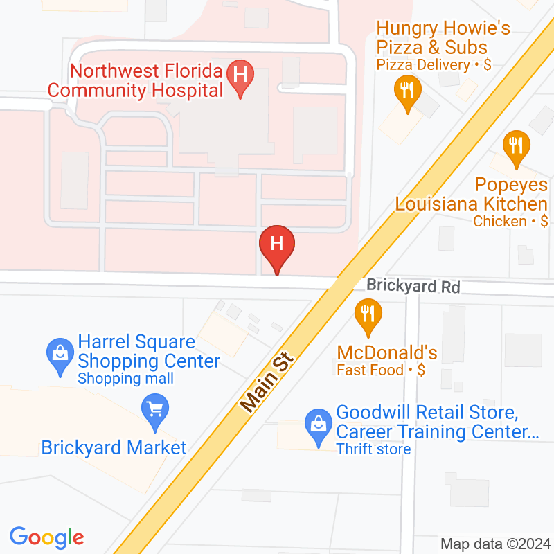 Northwest Florida Community Hospital (Snu) - 1360 Brickyard Rd