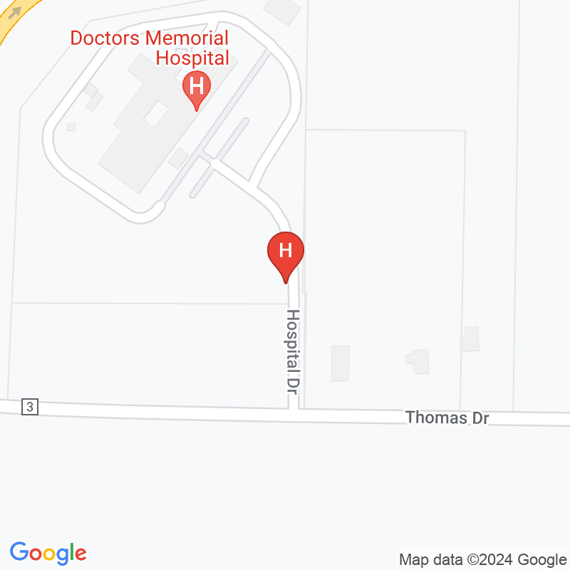 Doctors Memorial Hospital - 2600 Hospital Dr