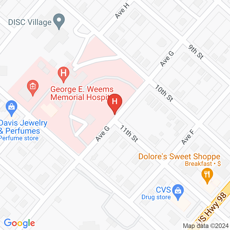 George E Weems Memorial Hospital - 135 Avenue G