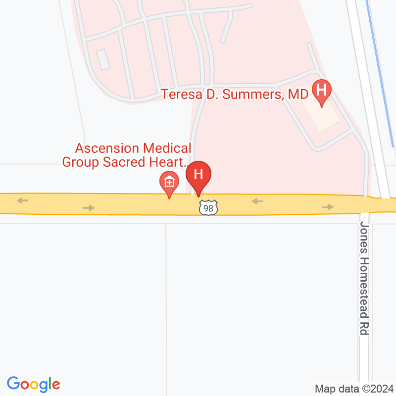 Sacred Heart Hospital on the Gulf - 3801 E Highway 98