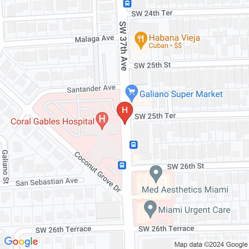 Coral Gables Hospital - 3100 S Douglas Rd