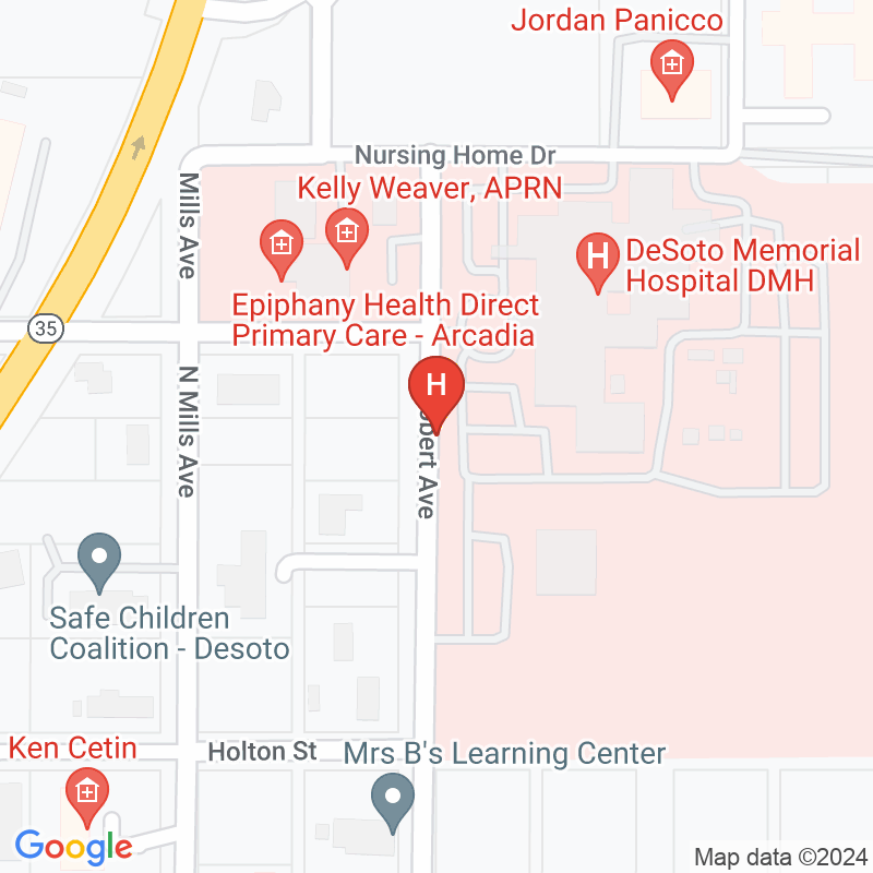 Desoto Memorial Hospital - 900 N Robert Ave