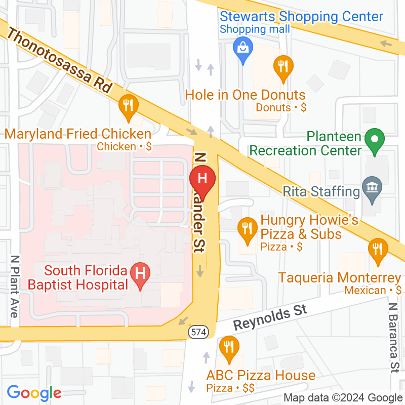 South Florida Baptist Hospital - 301 N Alexander St