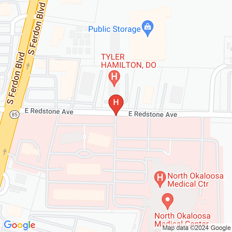 North Okaloosa Medical Center - 151 E Redstone Ave