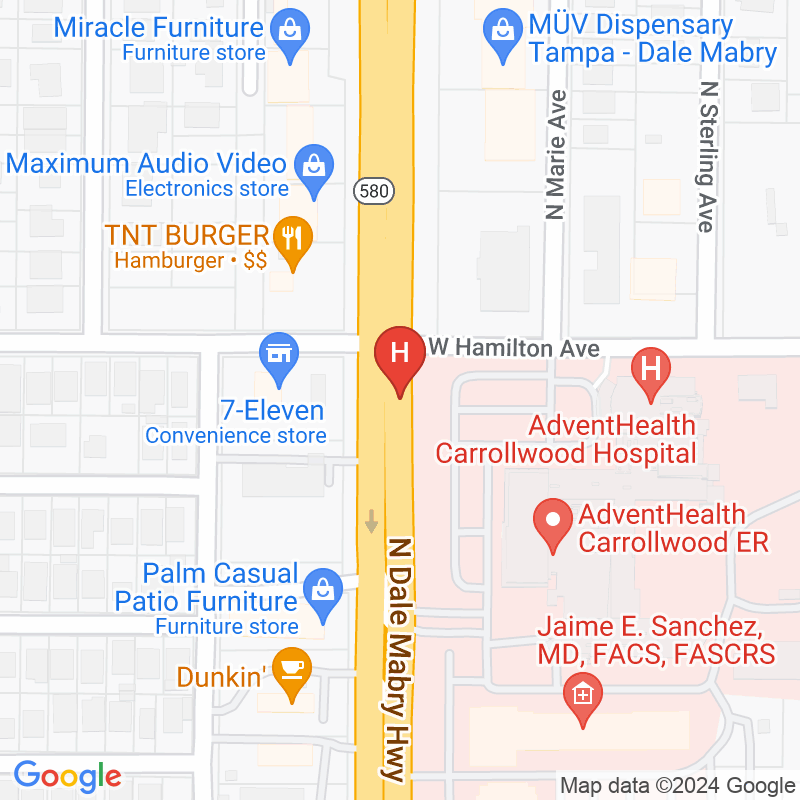 Adventhealth Carrollwood - 7171 N Dale Mabry Hwy