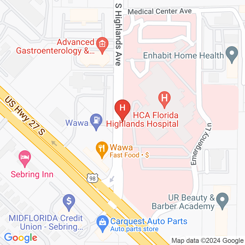 Highlands Regional Medical Center - 3600 S Highlands Ave