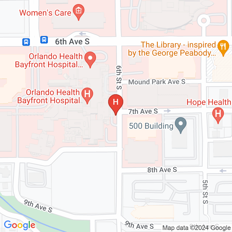 Bayfront Health - St Petersburg - 701 6th St S