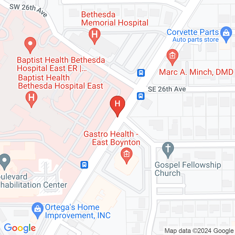 Bethesda Hospital East - 2815 S Seacrest Blvd