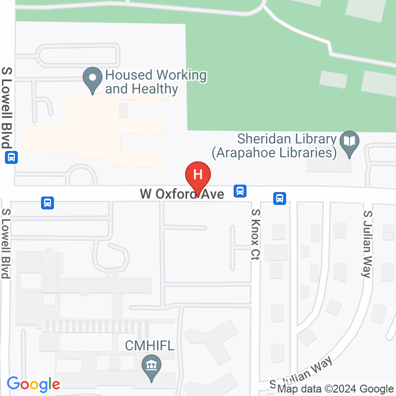 Colorado Mental Health Institute at Ft Logan - 3520 W Oxford Ave