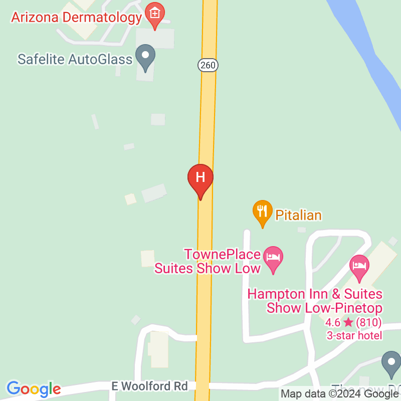 Bdpec Asc Show Low - 1610 S White Mountain Rd