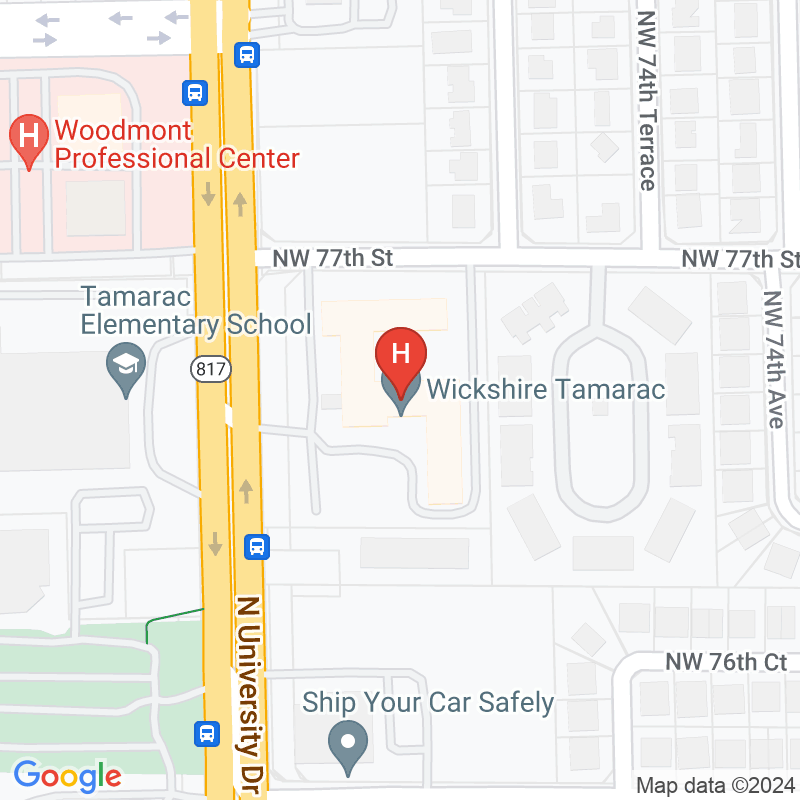 Wickshire Senior Living - Tamarac - 7650 N University Dr