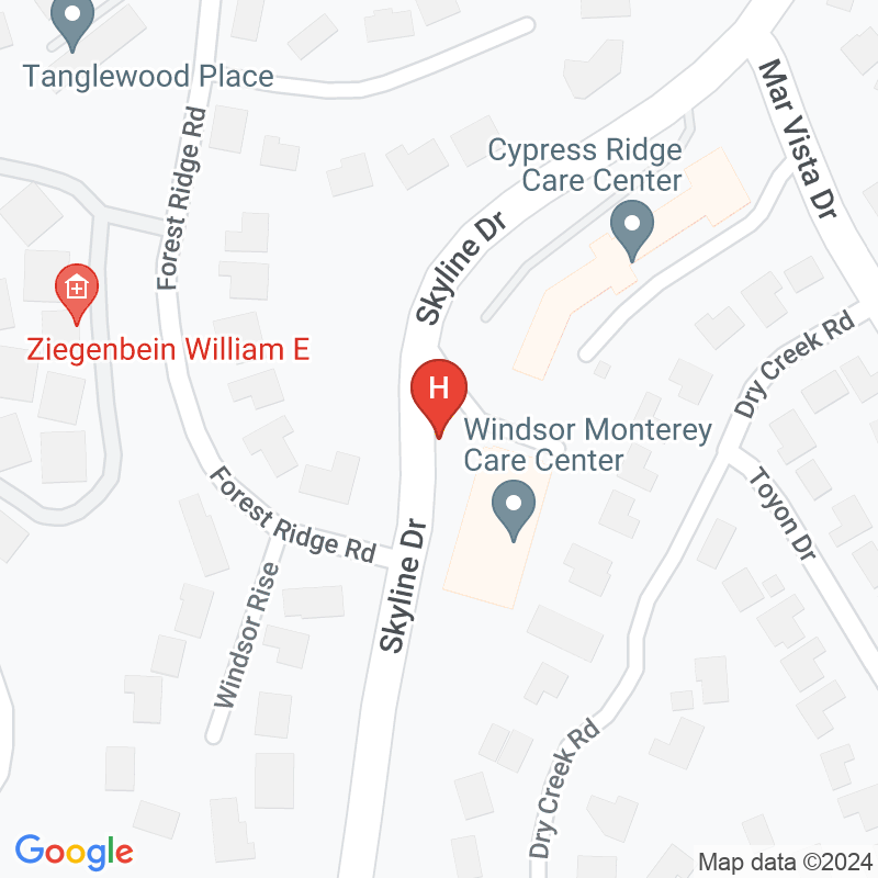 Windsor Monterey Care Center, Monterey, CA - 1575 Skyline Dr