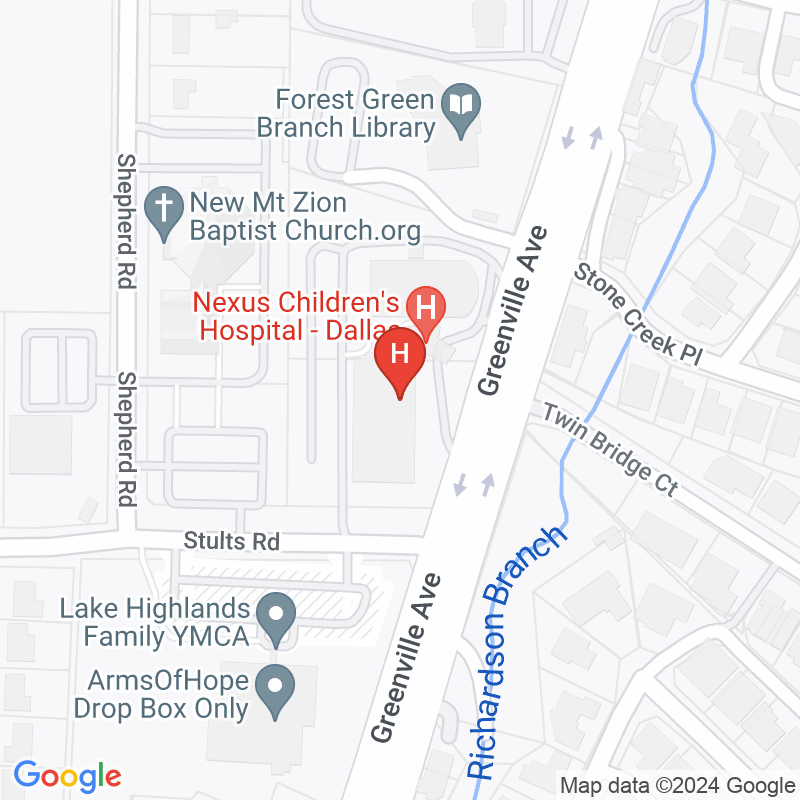 Nexus Children's Hospital - Dallas, Dallas Lake Highlands, TX - 9525 Greenville Avenue