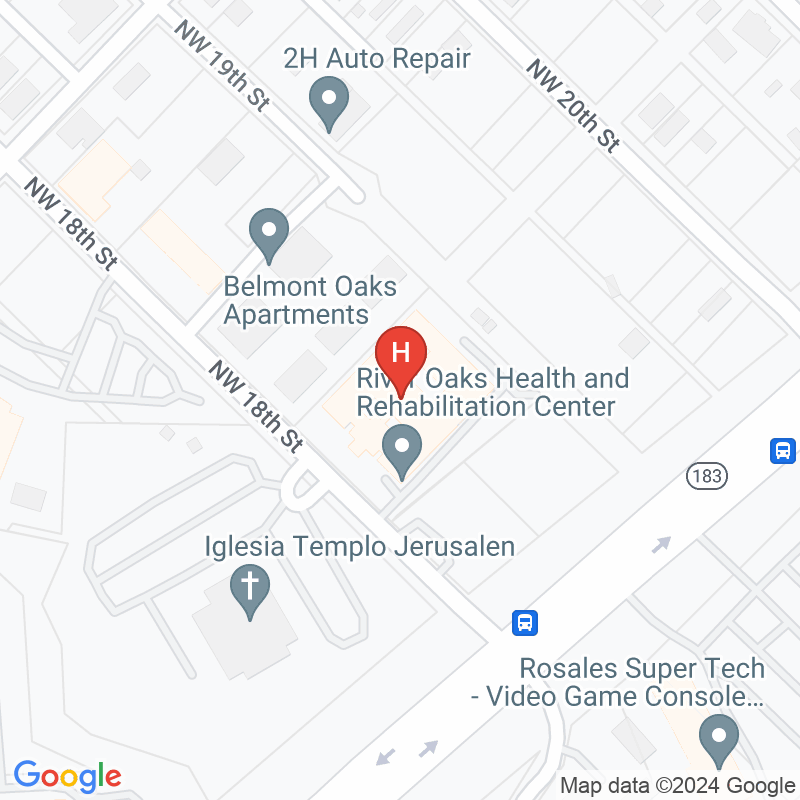 River Oaks Health & Rehab Center, Fort Worth, TX - 2416 Nw 18th St