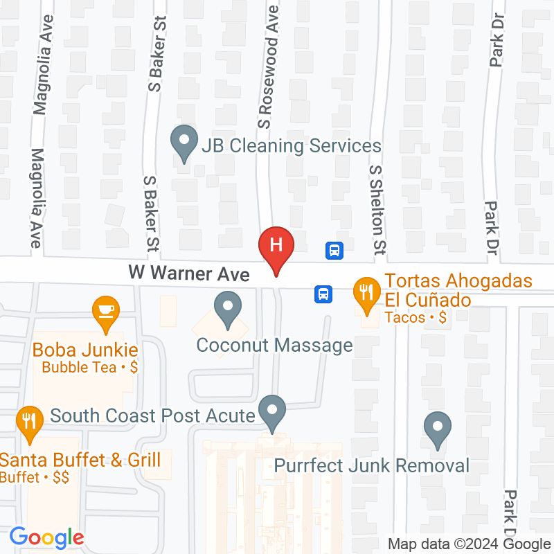 South Coast Post Acute - 1030 W Warner Ave