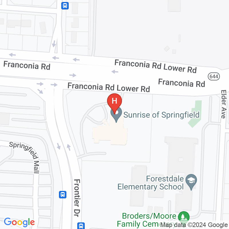 Sunrise of Springfield - 6541 Franconia Rd E, Springfield, VA 22150
