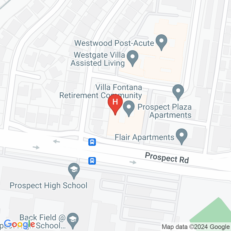Villa Fontana - 5555 Prospect Road