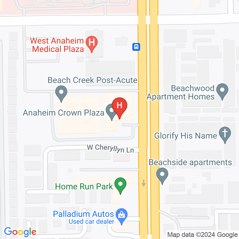 Anaheim Crown Plaza - 641 S Beach Blvd, Anaheim, CA 92804