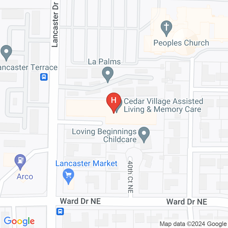 Cedar Village Assisted Living and Memory Care - 4452 Lancaster Dr. NE
