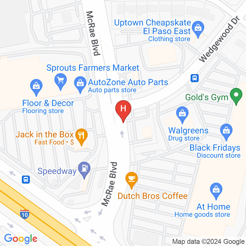 Ara East El Paso Dialysis Center - 1120 Mcrae Blvd Bldg D