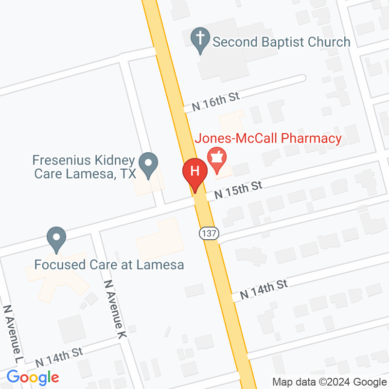 Fresenius Kidney Care Stanbaugh Memorial - 1600 N Bryan Ave