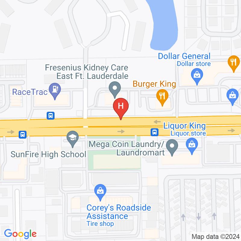 Fresenius Kidney Care East Fort Lauderdale - 2301 W Oakland Park Blvd