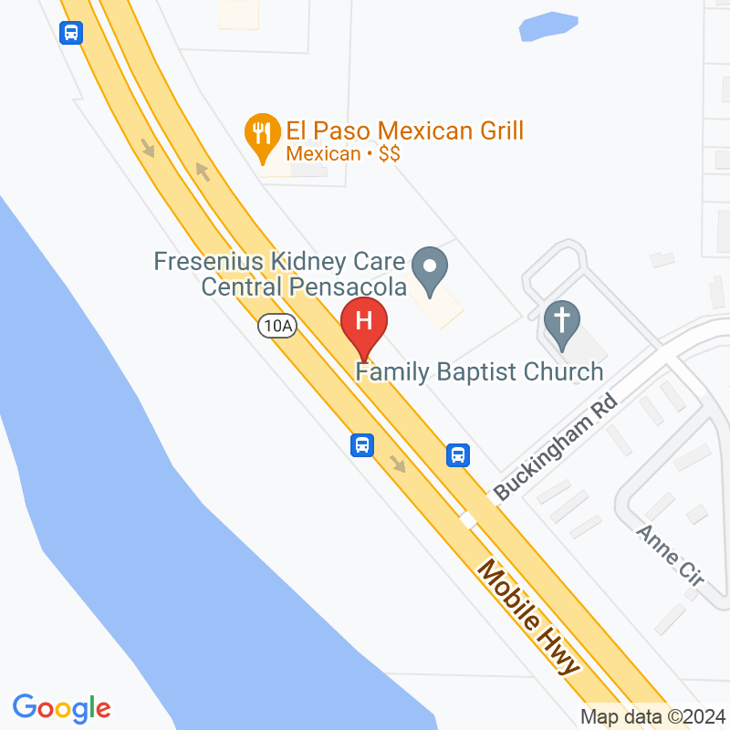 Fresenius Kidney Care Central Pensacola - 5476 Mobile Hwy