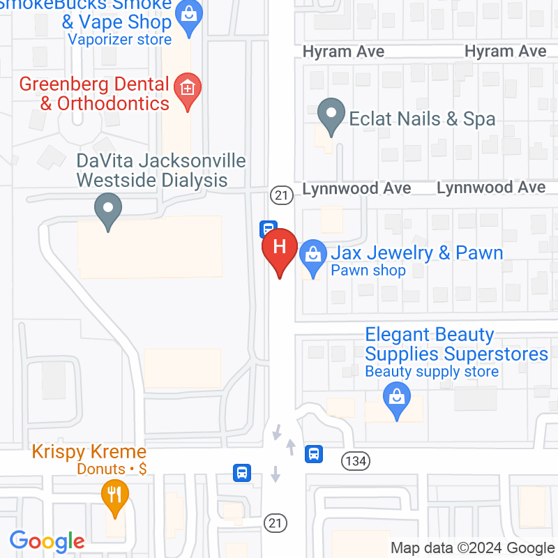 Jacksonville Westside Dialysis - 5276 Blanding Blvd Ste 26