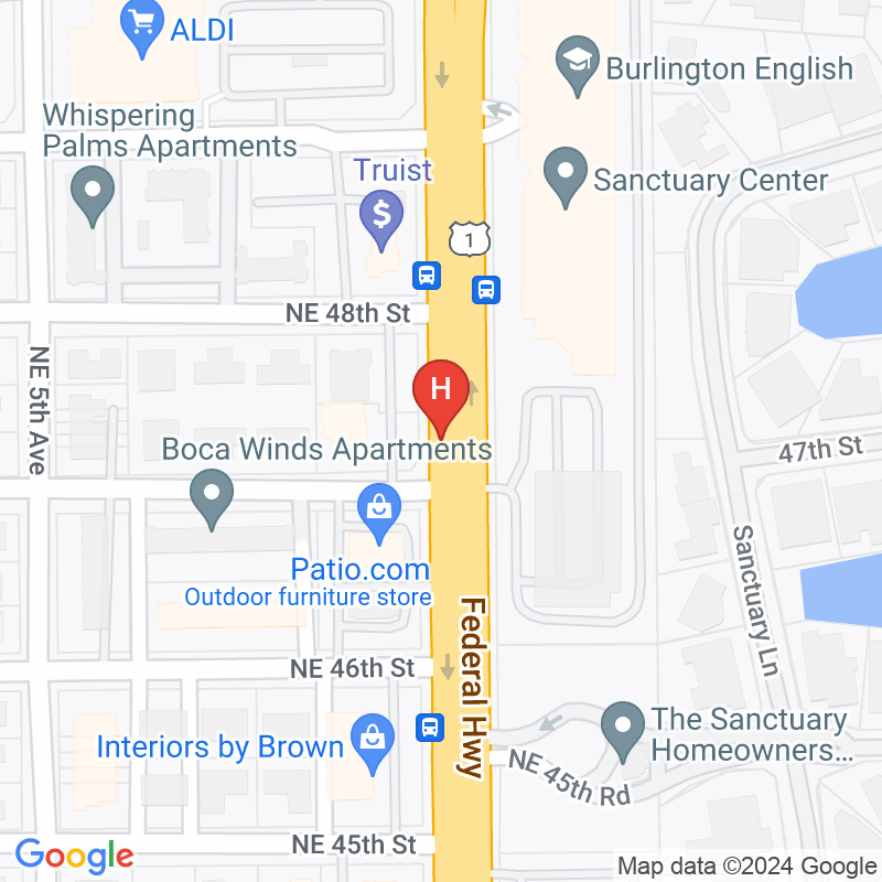Crown Dialysis Center of Palm Beach Llc - 4701 N Federal Hwy Unit A