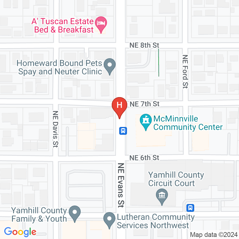 Yamhill County - Evans Street - 627 NE Evans St