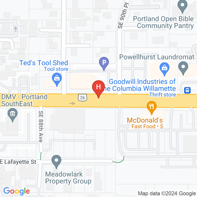Rosewood Family Health Center - 8935 SE Powell Blvd